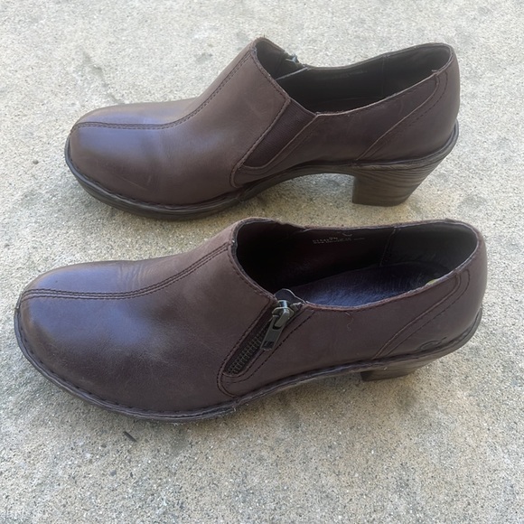 Born Madigan Brown Leather Women's Bootie Size 9 - Picture 4 of 11